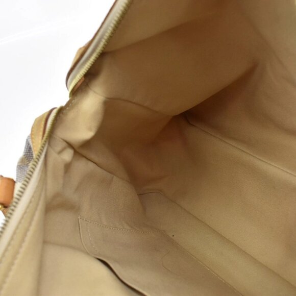 LOUIS VUITTON LV Stresa PM Shoulder Bag Damier Azur Leather White - Picture 13 of 14